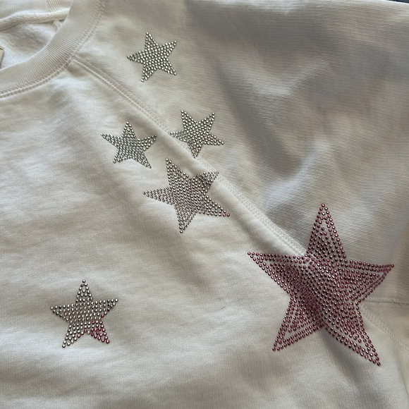 Zadig & Voltaire Upper Stars Strass 100% Cotton - Picture 3 of 7